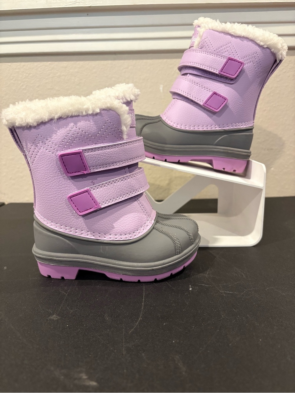 Cat & Jack Toddler Denver Waterproof Winter Snow Boots - Purple Multiple Sizes